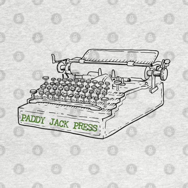 Paddy Jack Typewriter by mutantmemories@gmail.com